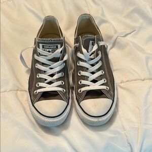 Converse Gray Low-Top Sneakers
